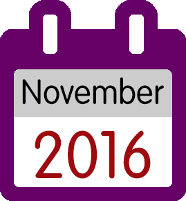 Calendar Event Icon Nov 16