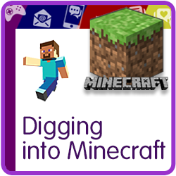 Digging Into Minecraft Icon Lge